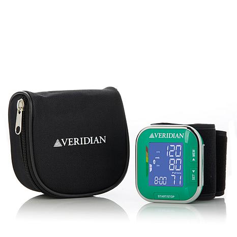 how to use veridian wrist blood pressure monitor